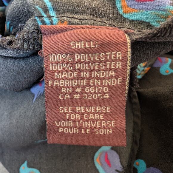 Anthropologie Ranna Gill Top Flutter Sleeve Ruffle Cutwork Short Sleeve Size M - Picture 6 of 8